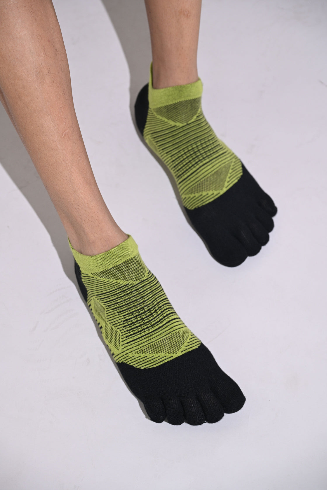 Five Finger Toe Socks - Green