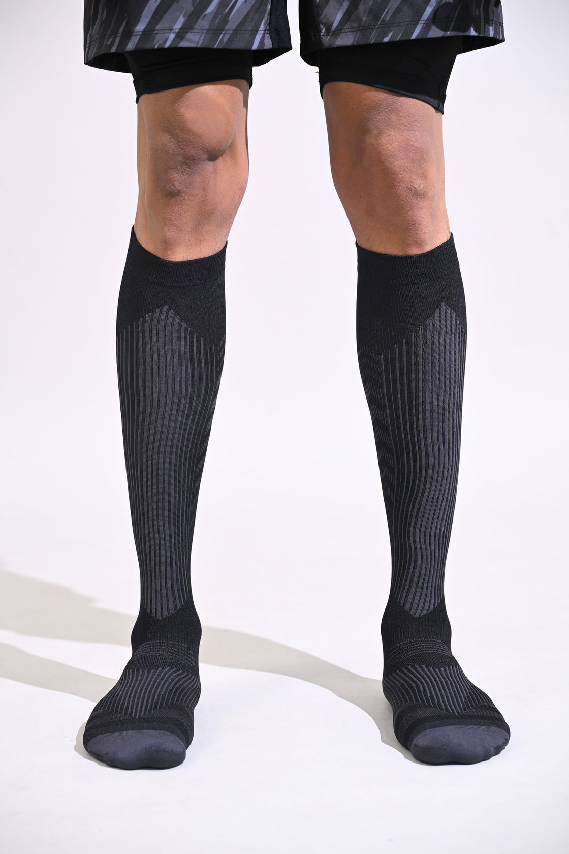 Over the Calf Compression Socks - Black