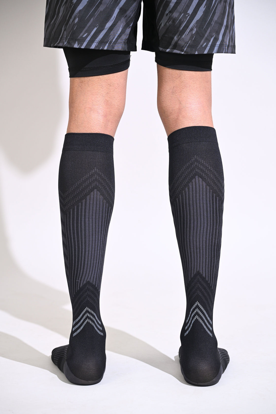 Over the Calf Compression Socks - Black