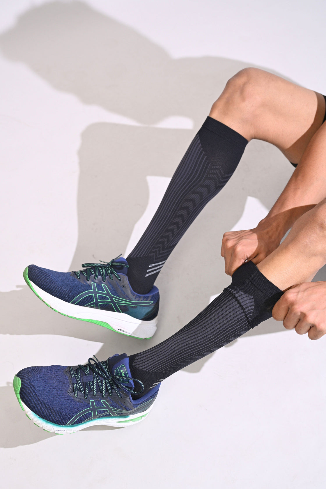 Over the Calf Compression Socks - Black